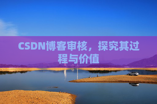 CSDN博客审核,探究其过程与价值